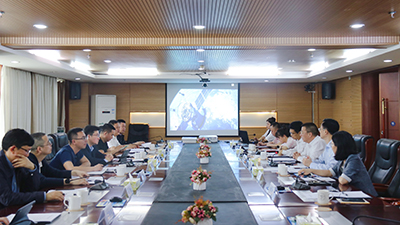 跨省交流，，，，，，，，同营生长——一定发运业集团赴海汽集团开展座谈交流
